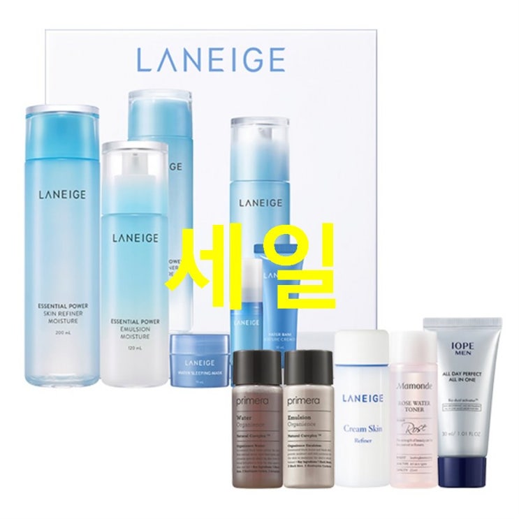  오늘 할인상품 라네즈 베이직 모이스춰 기초 화장품 2종 세트 아모레퍼시픽 기초케어 5종! 언박싱 후기