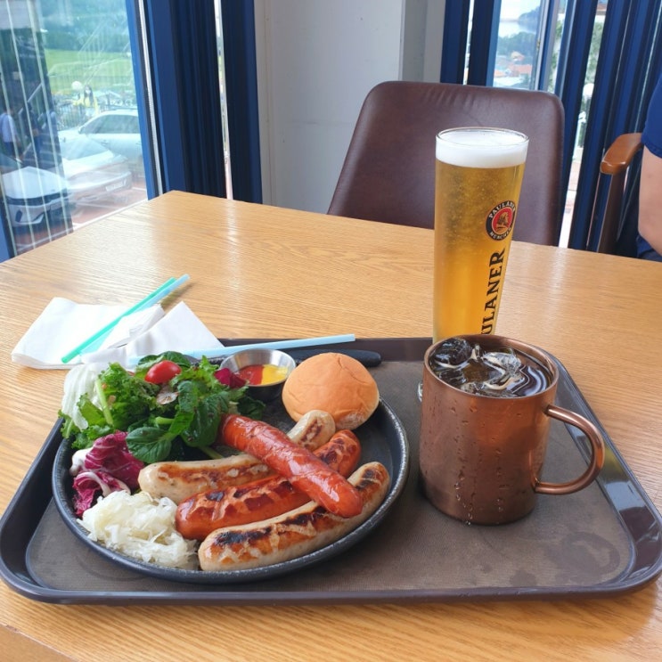  남해독일마을브런치카페, 남해독일마을카페,독일마을카페, 크란츠러카페로 독일수제소세지 먹으러 오세요!