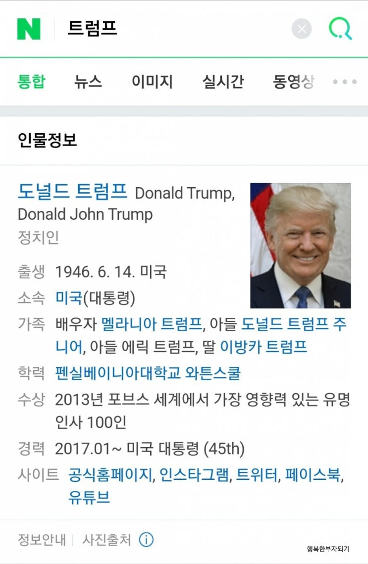  트럼프 미국대통령 코로나19  확진...