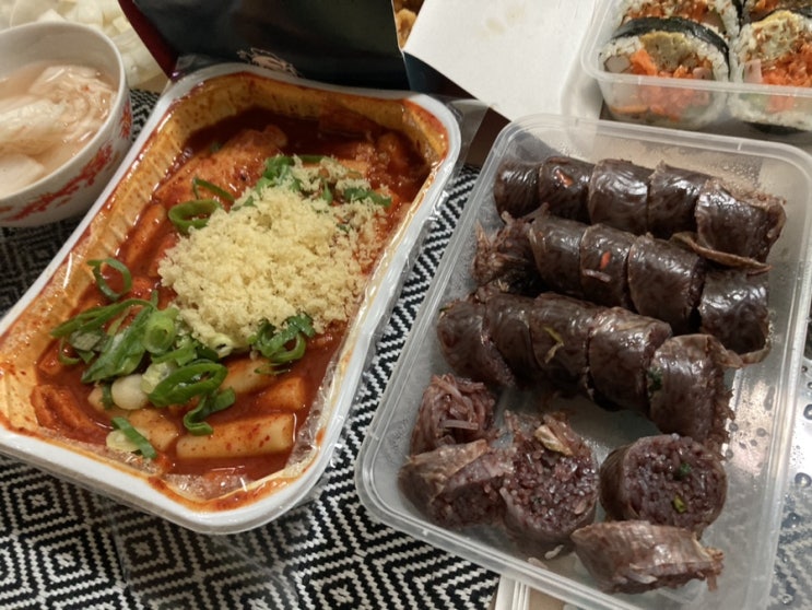 [호주일상] 호주에서 추석을 보내며 먹은 한국 배달음식들
