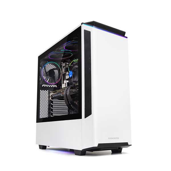 한성컴퓨터 보스몬스터 데스크탑 화이트 DX5516SRX (라이젠5-3500X WIN미포함 16GB SSD 500GB 교체장착 GTX1660 SUPER 6GB 파워 정격 650W),