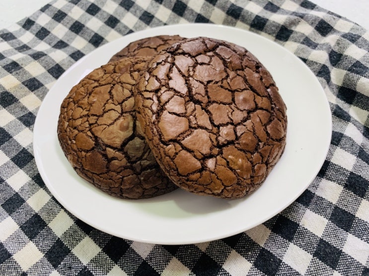  브라우니쿠키 만들기 자도르 베이킹 초코크랙쿠키
