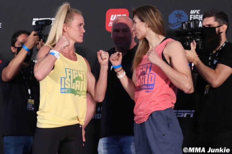 UFC 파이트 아일랜드 4: 홈 vs 알다나 계체 결과 UFC 파이트 아일랜드 4: 홈 vs 알다나 계체 결과
