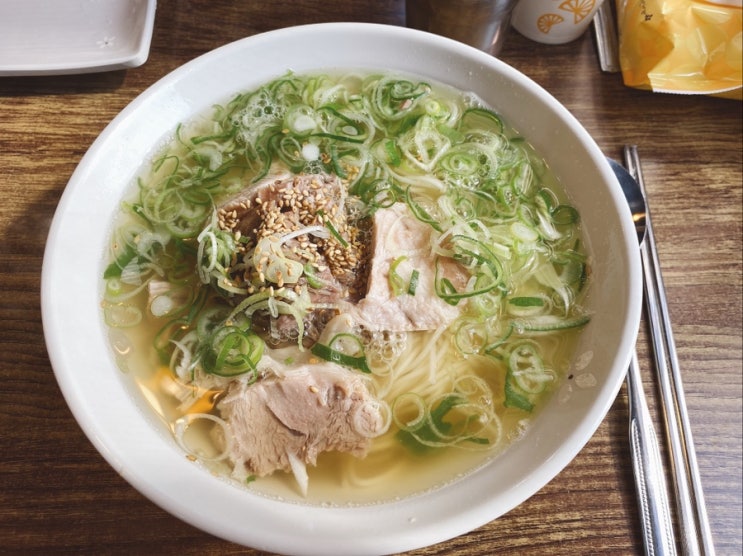 [서귀포맛집] 제주도 고씨네 천지국수 고기국수와 만두,줄서서먹는 고기국수, 제주 아침 추천