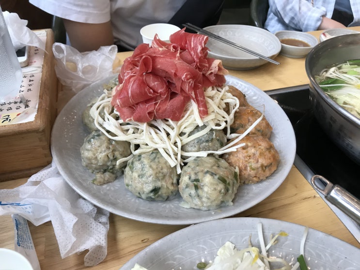 시흥 물왕저수지 맛집 본가만두전골 가족식사로 좋은 곳