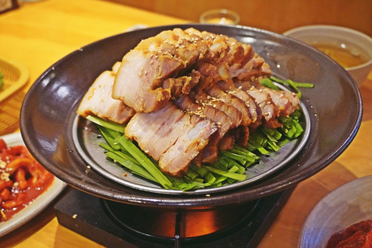  평택 맛집 족발야시장 평택동삭점에서 보쌈과 떡볶이 동삭동족발
