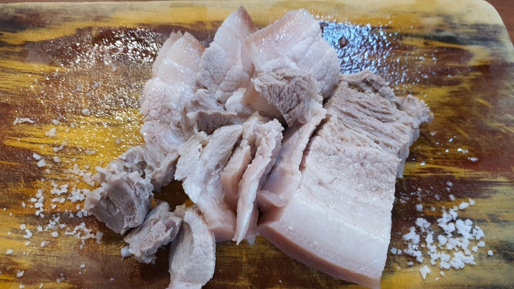  제주 돔베고기 천짓골식당 몸국도 맛있오!