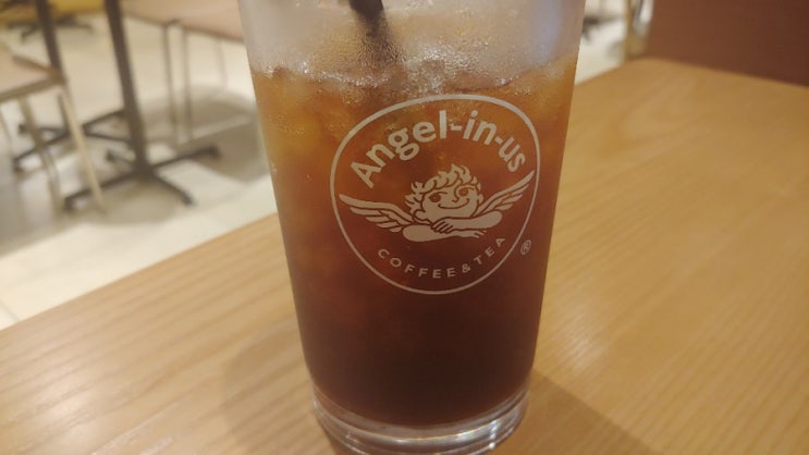  엔제리너스 커피 용인쥬네브점 (메뉴판, 원산지)