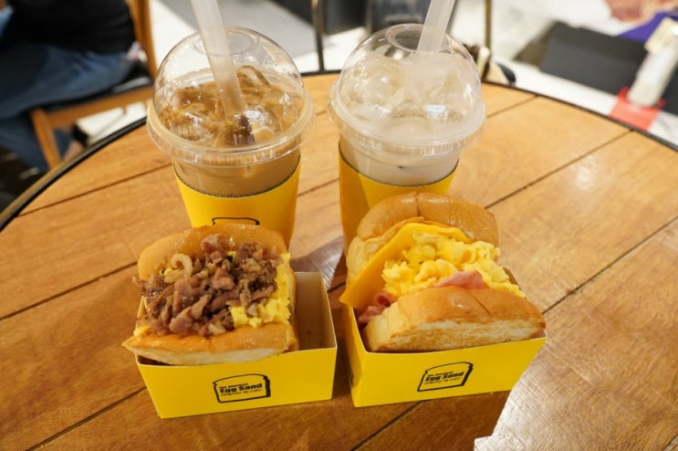  아메리칸 에그샌드 맛있네요 @기흥롯데아울렛