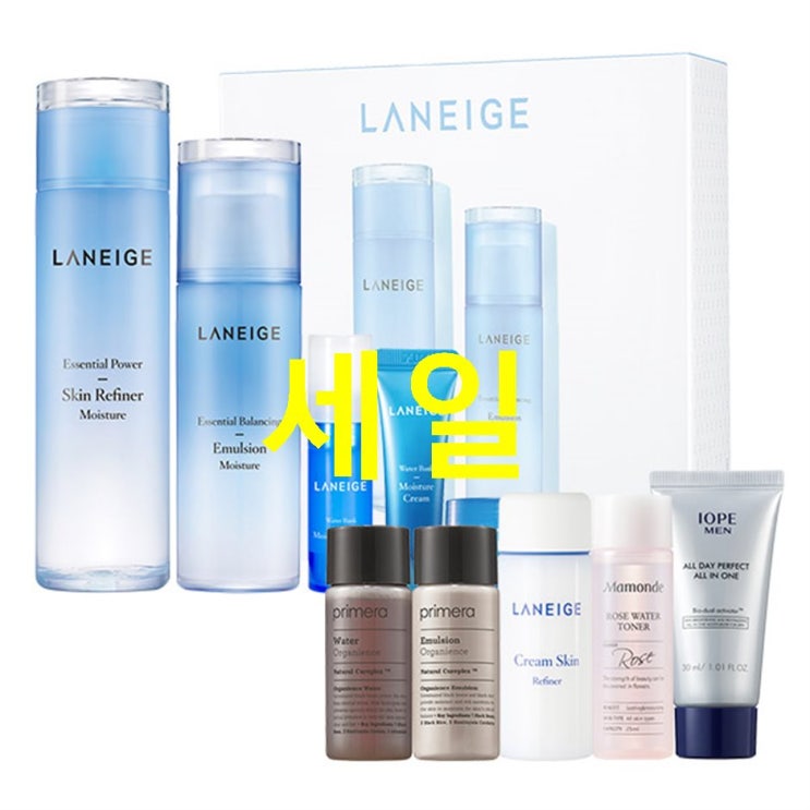  아이템 라네즈 베이직 모이스춰 화장품 2종 세트 아모레퍼시픽 기초케어 5종 완전러블리템