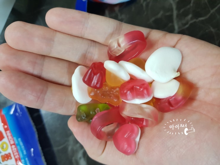  골라먹는재미 하리보 스타믹스 말랑쫀득 재밌는 젤리에요