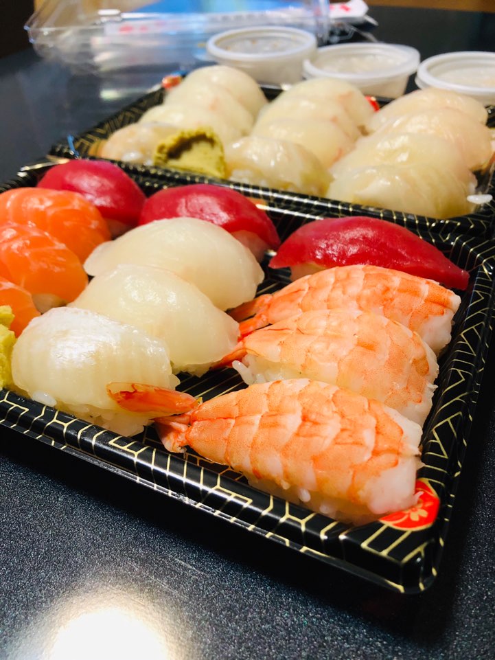  너무 맛난 아버님의 선물 은행골 초밥