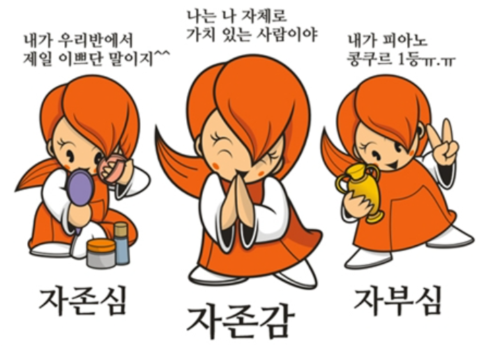  자존감 vs. 자존심, 확실한 차이 알고 계시나요?