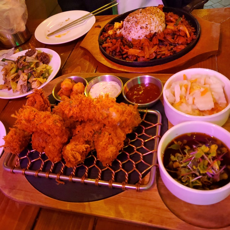  [구월동맛집] 등갈비 튀김과 오돌뼈의 조화! 등짝 스매싱 다녀왔어요~