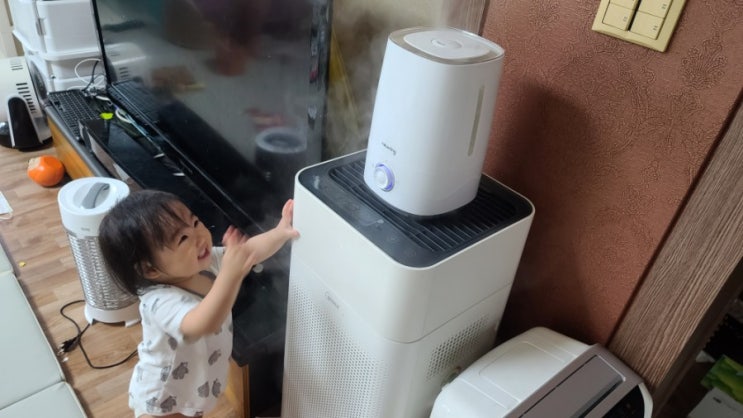  아기 가습기 대용량 아로마 뉴빙가습기 가성비 좋아