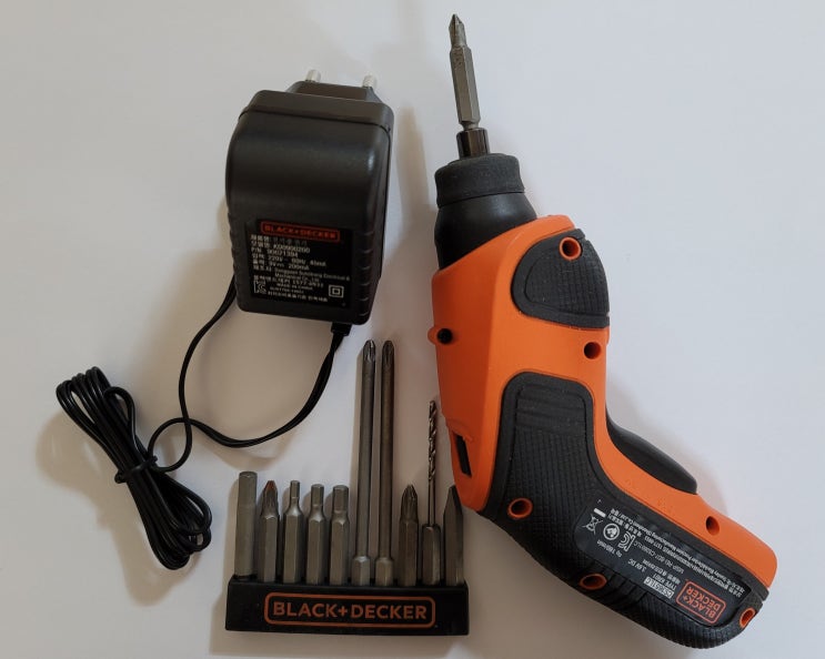  블랙앤데커 3.6V 리튬이온 충전 드라이버 CS3651LC 사용 후기
