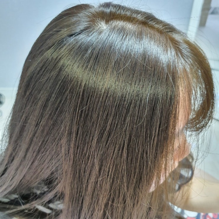 [내돈내산]셀프염색 두번째 헬로버블 애쉬카키브라운 후기