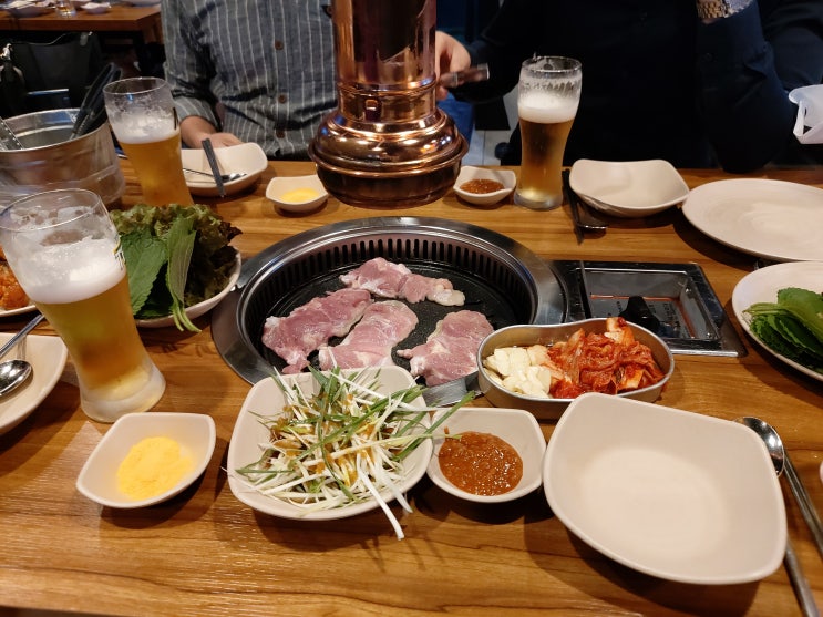  [홍대 맛집] 숯불 닭갈비 무한리필집! 사계진미 내돈내산 후기!!