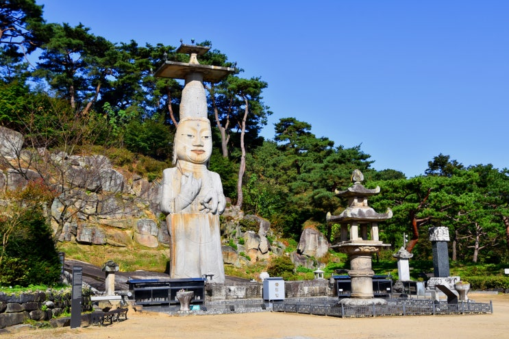 가을을 담은 논산 관촉사