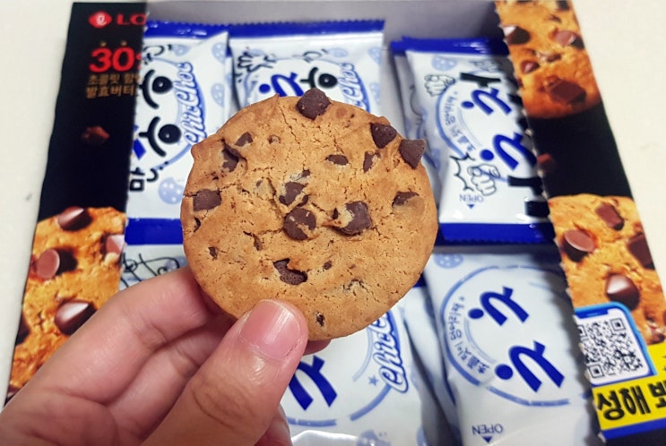 운세도 알려주는 초콜릿 과자, 칙촉! 간식으로 먹기