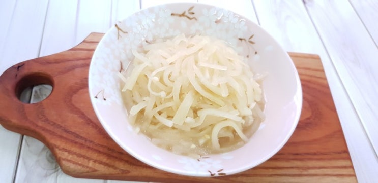  집밥반찬,시원하고 구수한 맛나는 무나물 비법