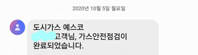  20201005 도시가스 검침일 (펫로스일기)