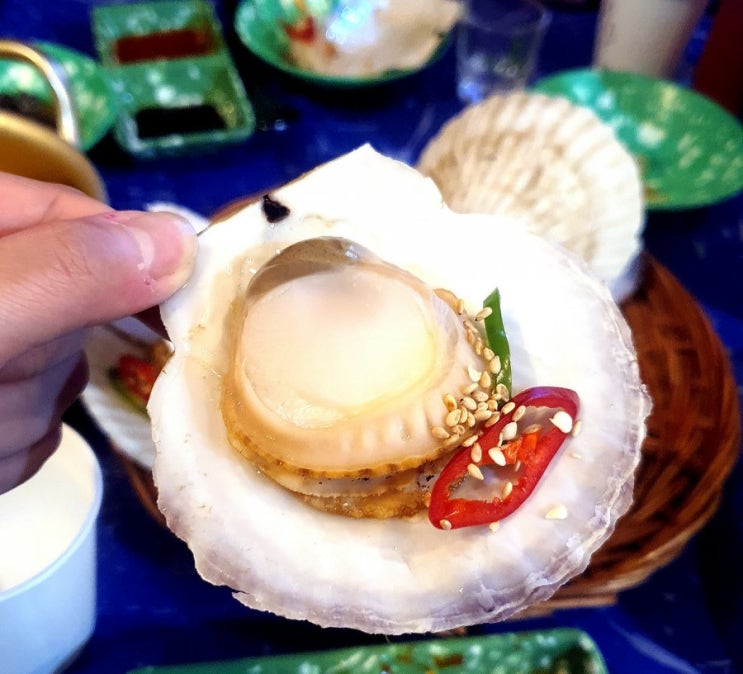  목동 핫플 강릉스낵, 왕가리비찜에 소주 마시고옴