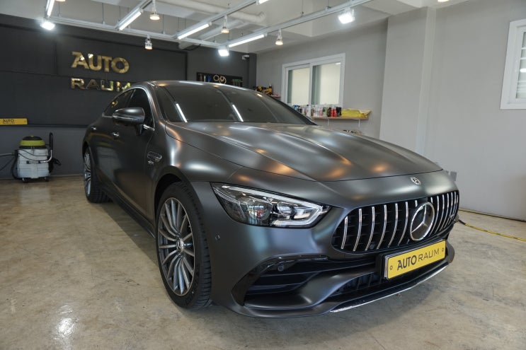  제주 벤츠 AMG GT 43전체 PPF 시공 -나노커버