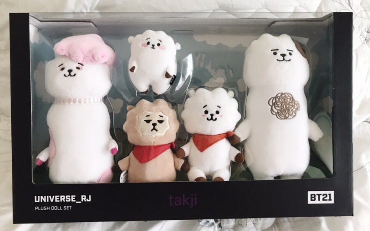  [BT21] RJ 유니버스 스탠딩 인형 세트