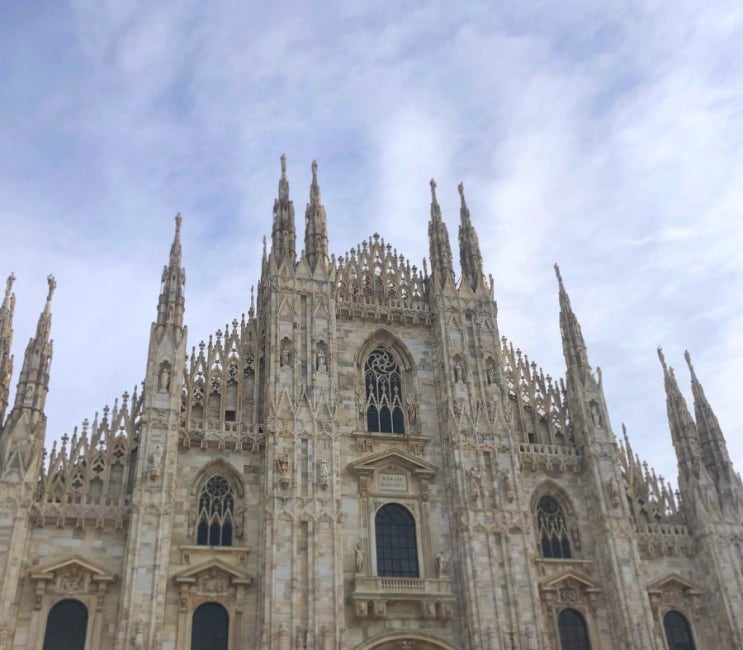 [14박 16일 유럽여행] 이탈리아 밀라노에서의 Day 2(1)/밀라노 여행 일정::밀라노 짐 보관, 두오모 성당, 스폰티니, 밀라노 피자 맛집