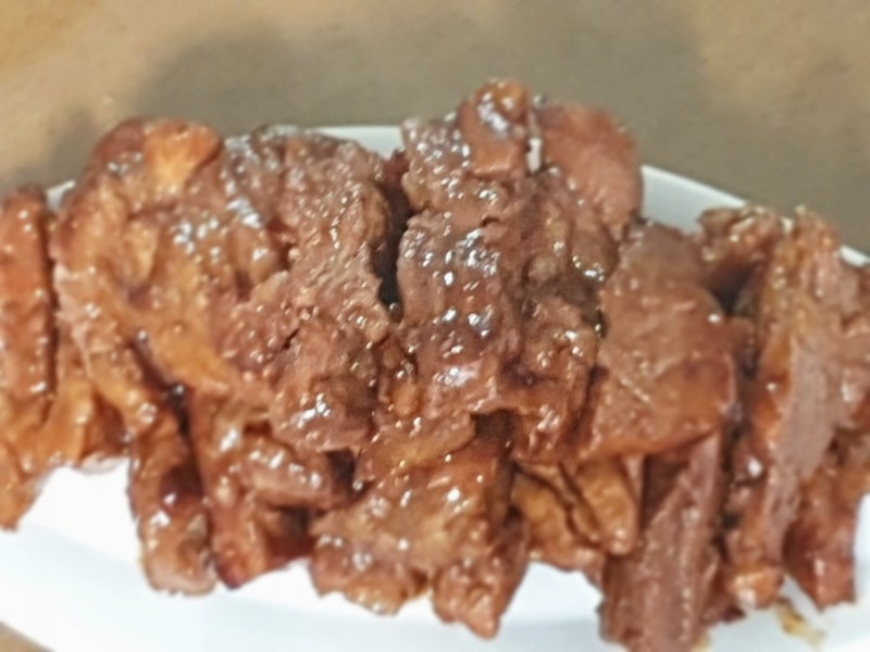 산야초댓잎갈비/돼지갈비구이
