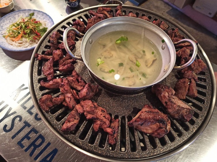  분위기 맛집 '베트남돼지'에서 갈비 맛보다...!(이태원 고기집)