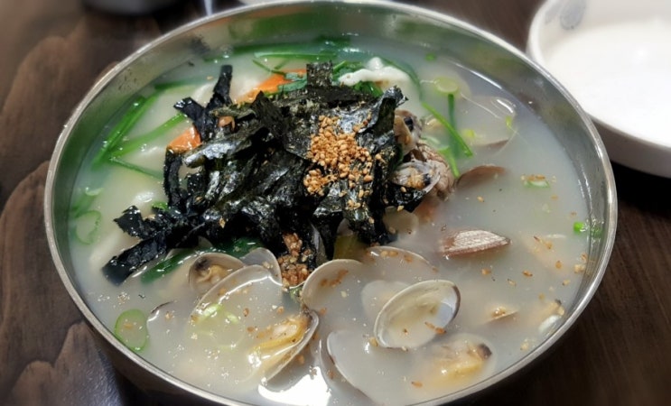  경주 황오동 맛집, 나들이 바지락 손 칼국수