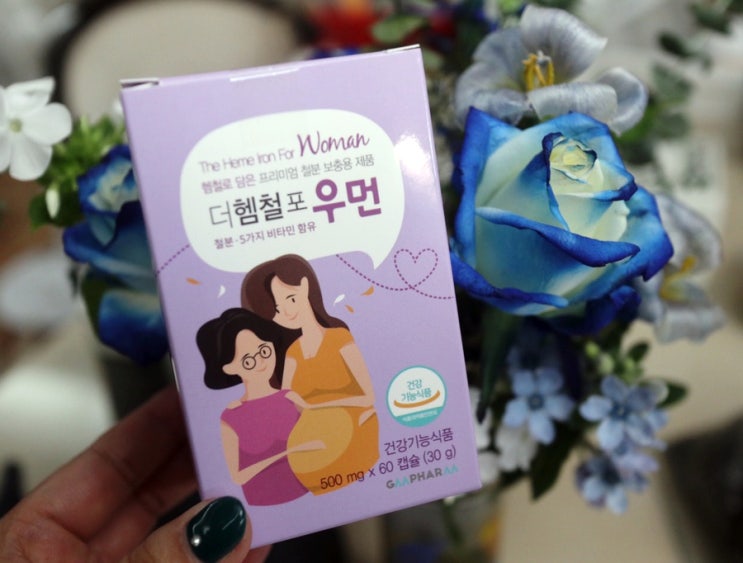 임산부철분제 선물 더헴철포우먼 약사들이 만든 건강기능식품 지엠팜