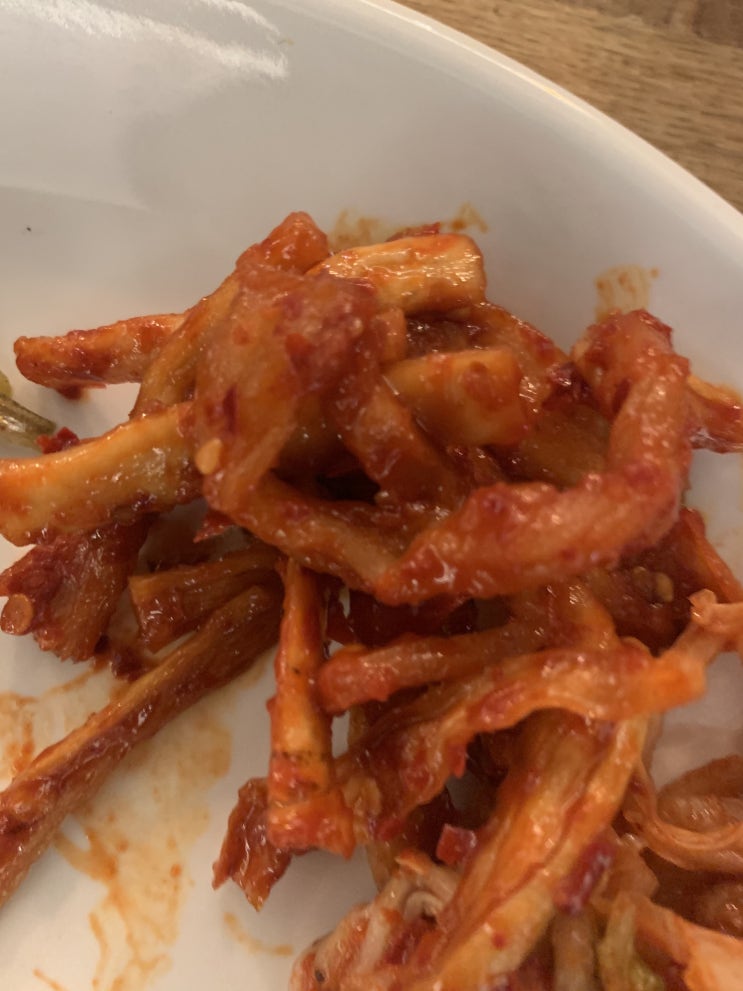  내 최애반찬 무말랭이무침!