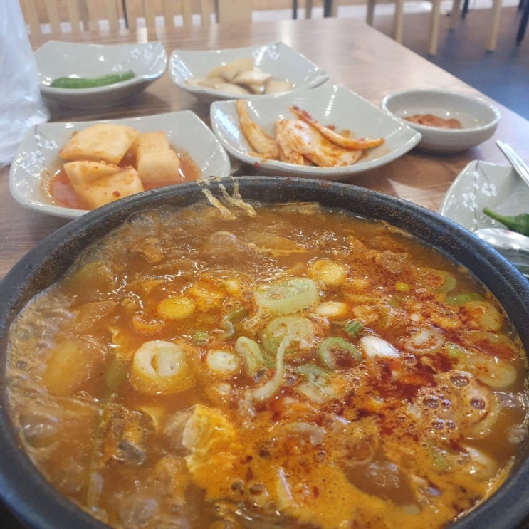 정자동 점심(해장), 매취랑 / 순두부찌개