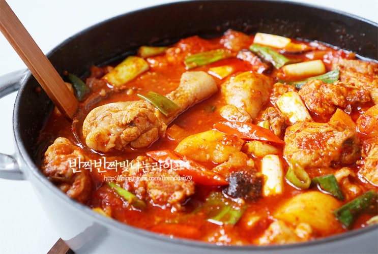  백종원 닭볶음탕 레시피 간단하고 맛나요