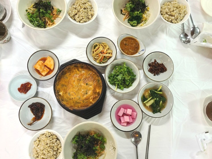  경주 토함혜 경주보리밥집 보문단지가는길