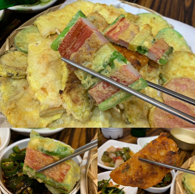  암사동 전집 포천종로빈대떡 모듬전 그리고 막걸리 :)