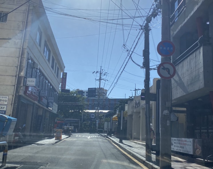  제주도 서귀포 올레시장 공영 주차장