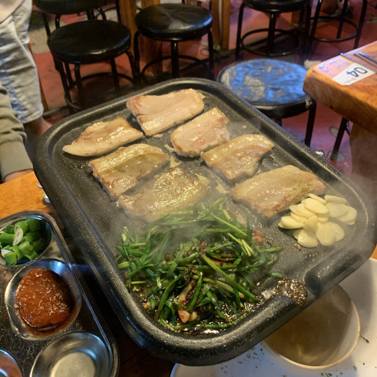  사당 맛집 복돈이 부추삼겹살 ️