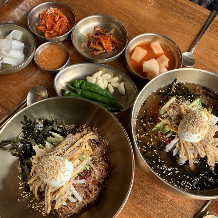 양산 부산대병원 막국수 맛집 청우미담, 메뉴조합 추천!