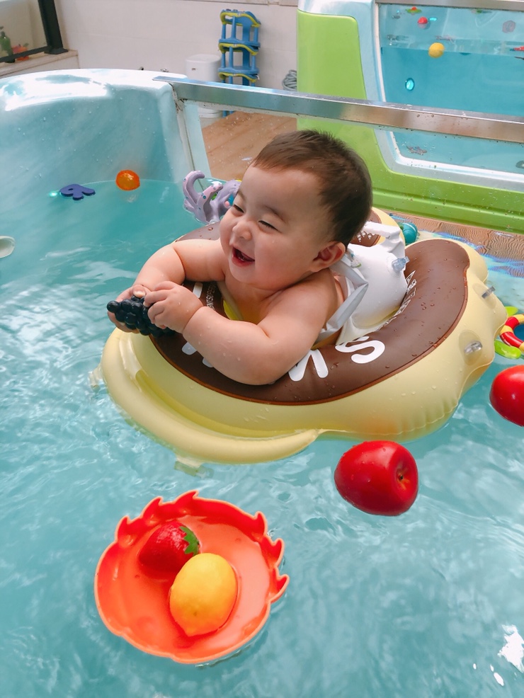 11개월아기 베이비엔젤스 부천상동점 아기수영 아기랑가볼만한곳