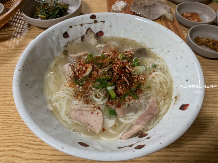  경기도 이천 맛집 고기국수 맛집 제주둘레국수