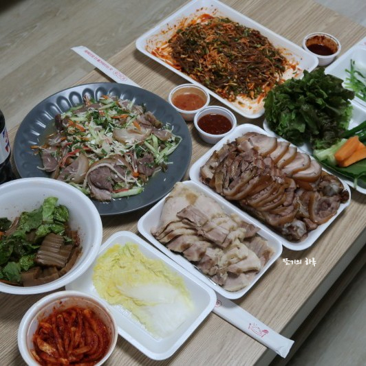  인천 숭의동맛집, 인천족발&보쌈 - 밤스족발 미추홀점