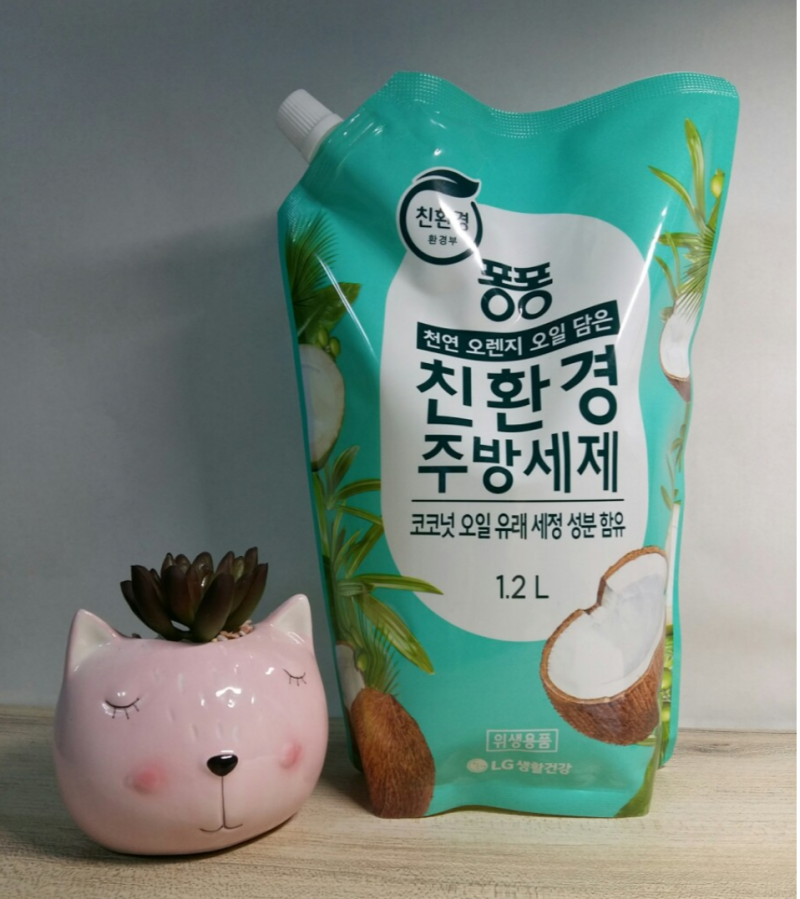 엘지 퐁퐁 1종 친환경주방세제 구입후기
