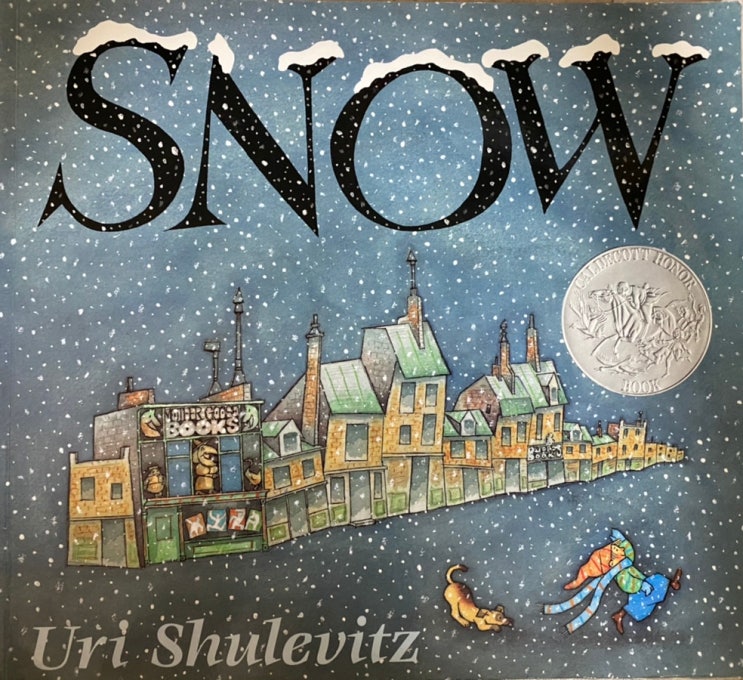  우리집 책장 속 유아 영어책(유아 영어그림책)7/ SNOW by Uri Shulevitz