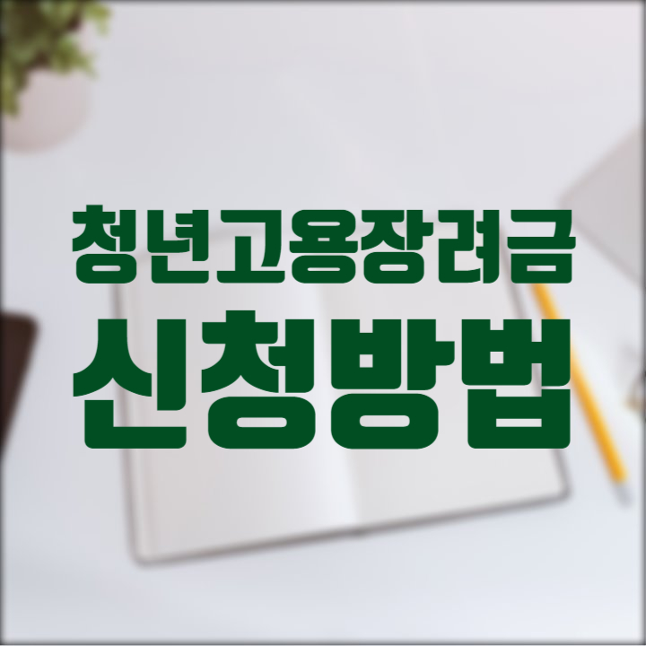  청년추가고용장려금 지원조건과 신청방법 정리