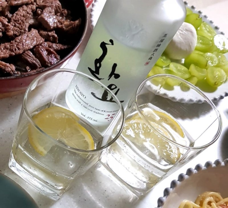 [일상] 화요 소주, 화요25 고급소주와 잘 어울리는 안주 : 네이버 블로그