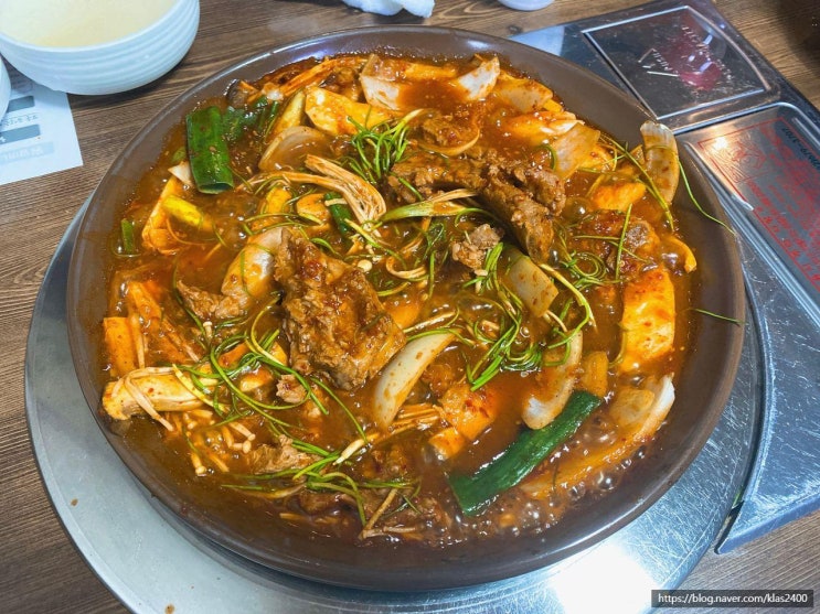  [청주 성안길] 황할머니갈비찌개 -육거리시장 매운갈비찜 맛집!